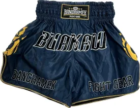 Buakaw Shorts BSH 4 Green Blue Shade